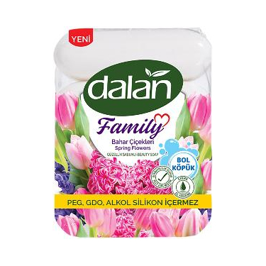 Dalan Family Sabun Bahar Çiçekleri 4x75 gr