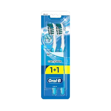 Oral-B Diş Fırçası Complete Ekstra Uzun Kıllar 40 Orta 1 Alana 1 Bedava Paketi