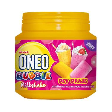 Ülker Oneo Bubble Milkshake Dev Draje Sakız 76 gr