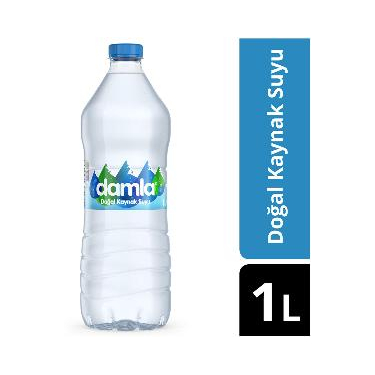 Damla Su Doğal Kaynak Suyu Pet 1 lt