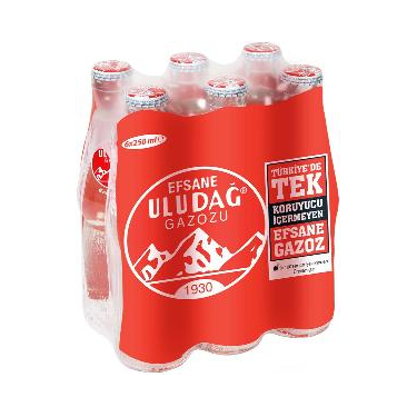 Uludağ Efsane Gazoz 6x250 ml