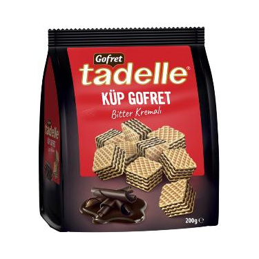 Tadelle Küp Gofret Bitter Kremalı 200 gr