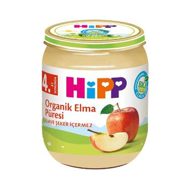 Hipp Organik Elma Püresi 125 gr