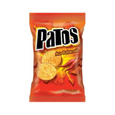 Patos Acı Baharat Aromalı Cips 109 gr