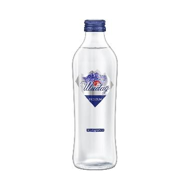 Uludağ Premium Kaynak Suyu Cam Şişe 330 ml