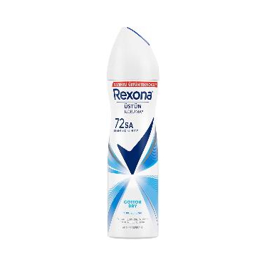 Rexona Kadın Sprey Deodorant Cotton Dry 72 Saat Kesintisiz Üstün Koruma 150 ml