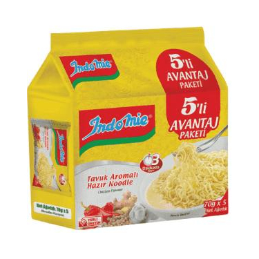 Indomie Tavuk Aromalı Avantaj Paketi 5'li