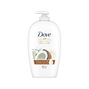 Dove Nemlendirici Sıvı Sabun Hindistan Cevizi Yağı ve Badem Sütü Özü 450 ml