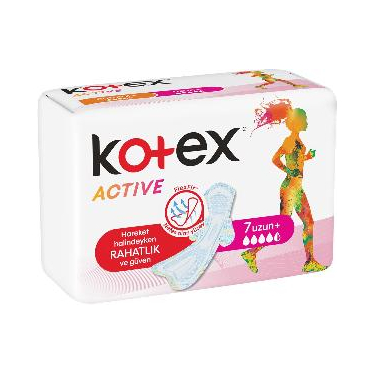 Kotex Ultra Active Uzun 7'Li