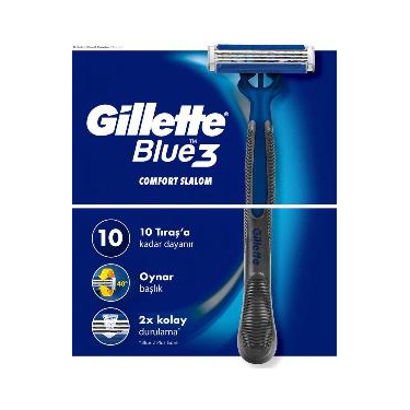 Gillette Blue 3 Comfort Slalom Traş Bıçağı 8'li