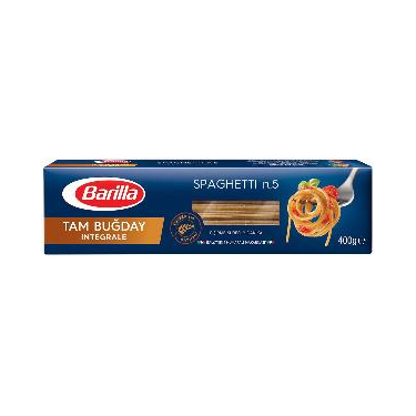 Barilla Tam Buğday Spagetti (Integale Spaghetti) Makarna No.5 400 gr