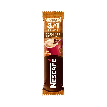 Nestle Nescafe 3ü1 Arada Karamel 17,7 gr