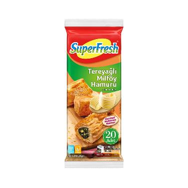 Superfresh Tereyağlı Milföy 1 kg