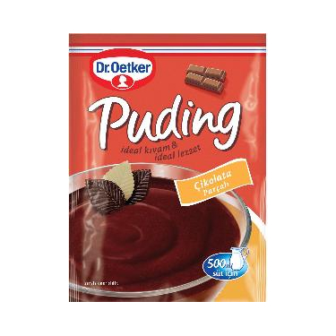 Dr. Oetker Çikolata Parçalı Puding 115 gr