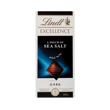 Lindt Excellence Sea Salt 100 gr