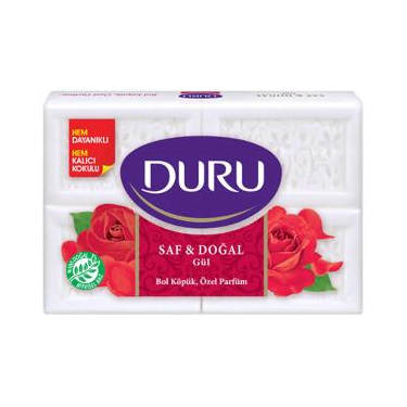 Duru Kalıp Sabun Saf & Doğal Gül 600 gr