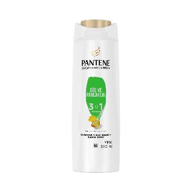 Pantene Güç ve Parlak 3'ü 1 Arada Şampuan 350 ml