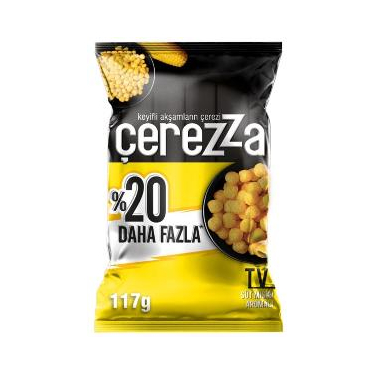 Çerezza Tv Süt Mısırı Aroma Çeşnili Mısır Çerezi Süper Boy 117 gr