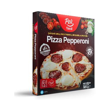 Pek Food Pizza Pepperoni 325 gr