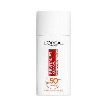 Loreal Paris Revitalift Clinical Spf 50+ Günlük Yüksek Uv Korumalı Yüz Güneş Kremi 50 ml