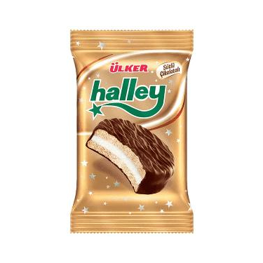 Ülker Halley Çikolata Kaplı Bisküvi 30 gr