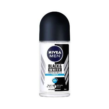 Nivea Roll-On Deodorant Inv B&W Fresh Erkek 50 ml