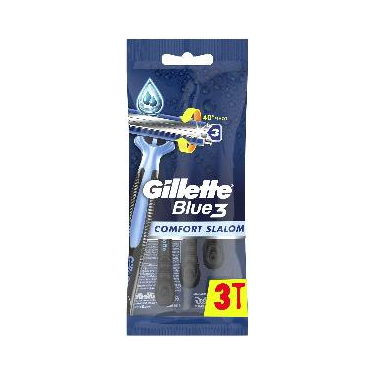 Gillette Blue 3 Comfort Slalom Traş Bıçağı 3'lü