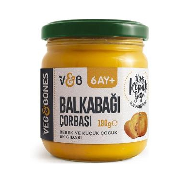 Veg & Bones Balkabağı Çorbası 190 gr