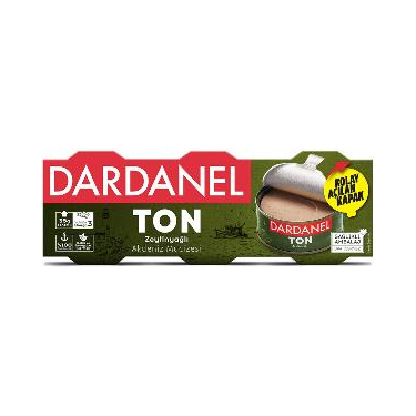 Dardanel Zeytinyağlı Ton Balığı 3X7 gr