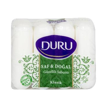 Duru Güzellik Sabunu Saf&Doğal Klasik 4x70 gr