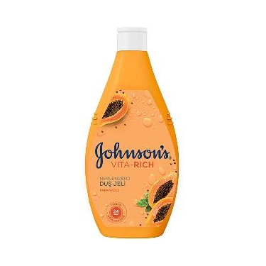 Johnsons Papaya Özlü Nemlendirici Duş Jeli 400 ml