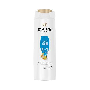 Pantene Temel Bakım 2'si 1 Arada Şampuan 350 ml