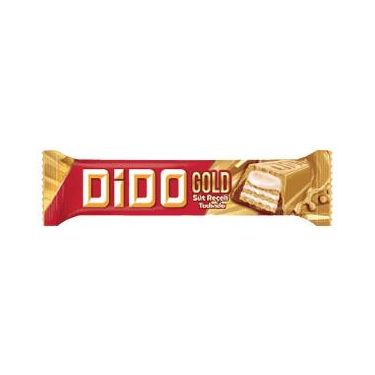 Ülker Dido Gold Süt Reçeli Tadında Çikolatalı Gofret 36 gr