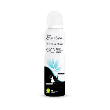 Emotion Black & White Invisible Fresh Deodorant 150 ml