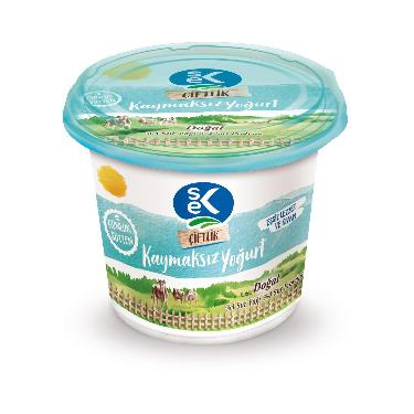 Sek Çiftlik Kaymaksız Yoğurt 1200 gr