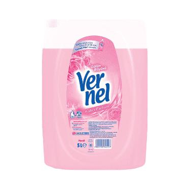 Vernel Sıvı Çamaşır Yumuşatıcısı Gülün Büyüsü 5 lt