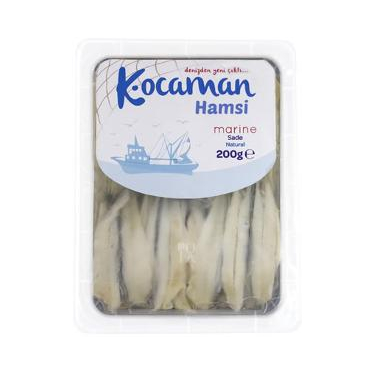 Kocaman Hamsi Sade Naturel Fieto Marine 200 gr