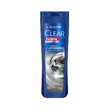 Clear Men Kepeğe Karşı Etkili Şampuan Yoğun Arındırıcı Kömür İle 350 ml