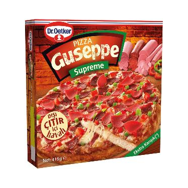 Dr. Oetker Guseppe Supreme Extra Karışık Pizza 415 gr