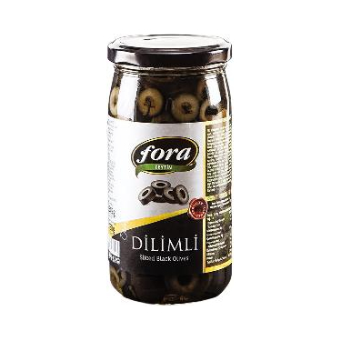 Fora Dilimli Siyah Zeytin 160 gr