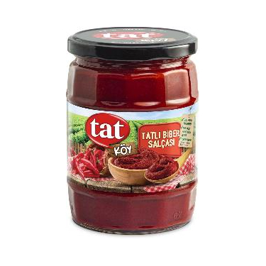 Tat Köy Tatlı Biber Salçası 550 gr