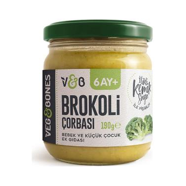 Veg & Bones Brokoli Çorbası 190 gr