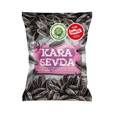 Kara Sevda Tuzsuz Siyah Ayçekirdek 135 gr