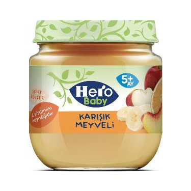 Hero Baby Mama Karışık Meyveli 125 gr