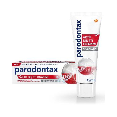 Parodontax Akitf Diş Eti Onarımı Beyazlatıcı Diş Macunu 75 ml