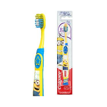 Colgate Minions 6+Yaş Vakumlu Yapışkan Sap Ekstra Yumuşak Çocuk Diş Fırçası