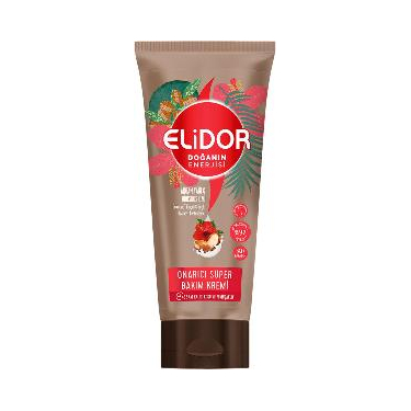 Elidor Doğanın Enerjisi Onarıcı Süper Saç Bakım Kremi Argan Yağı ve Hibiskus Özü 170 ml