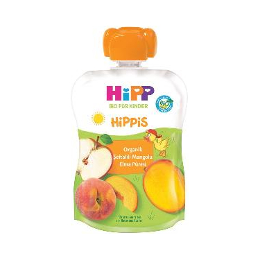 Hipp Organik Şeftali Mango Elma Püre 100 gr