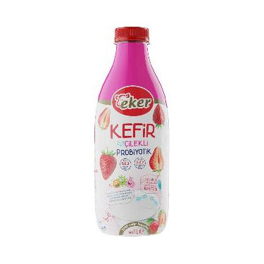 Eker Çilekli Kefir 1 lt