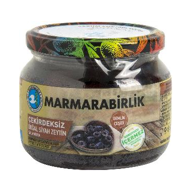 Marmarabirlik Çekirdeksiz Siyah Zeytin 200 gr